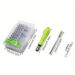 32-In-1 Precision Screwdriver Set for Mobile Phone & Camera Repair