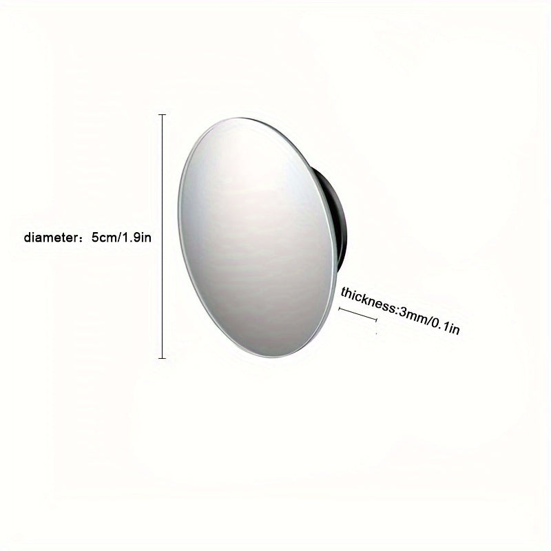 2pcs Car Blind Spot Mirror 360&deg; Wide Angle Rearview Mirror for Safe Driving