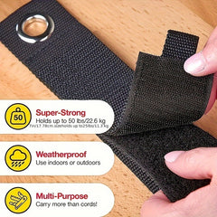 Heavy Duty Storage Straps for Extension Cords, Tools, and Hoses