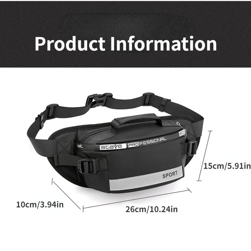 Functional Waist Pack for Outdoor Travel and Sport