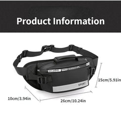 Functional Waist Pack for Outdoor Travel and Sport