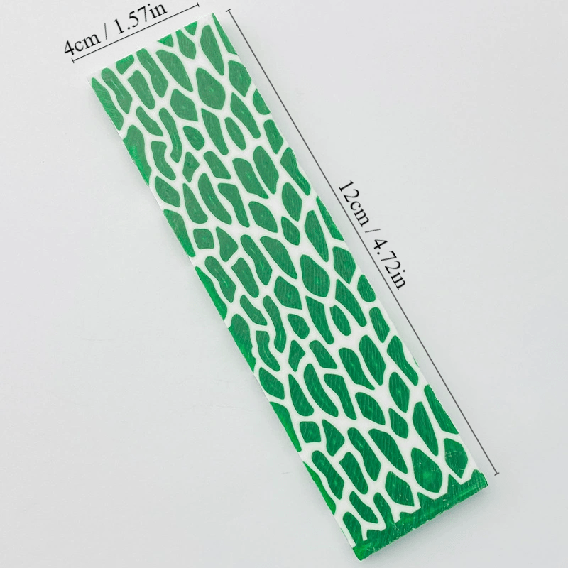 Giraffe Pattern Resin Handle Material for DIY Handle Composite Material Patch