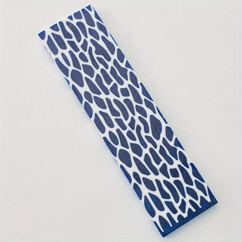 Giraffe Pattern Resin Handle Material for DIY Handle Composite Material Patch