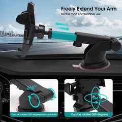360 Universal Suction Cup Car Phone Holder Windshield Mobile Phone Holder
