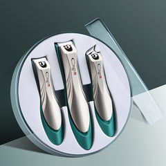 3pcs Large Nail Clippers Fingernail & Toenail Cutter Manicure Tool