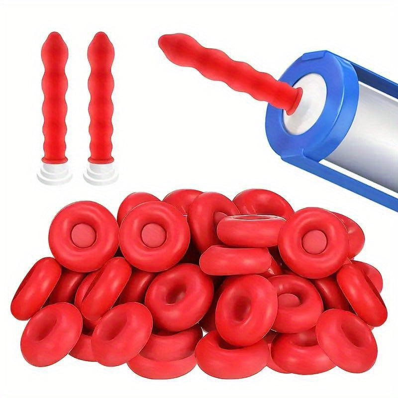 10pcs Glass Glue Tip Protective Cap - Leak Proof Sleeve