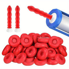 10pcs Glass Glue Tip Protective Cap - Leak Proof Sleeve