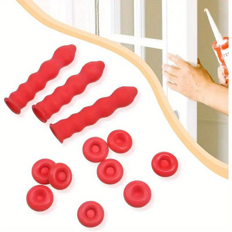 10pcs Glass Glue Tip Protective Cap - Leak Proof Sleeve