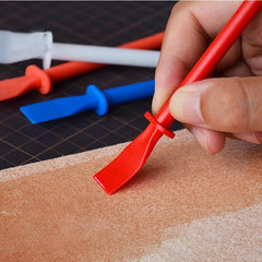 Polypropylene Glue Smear Sticks Applicator Scrapers for DIY Art Craft