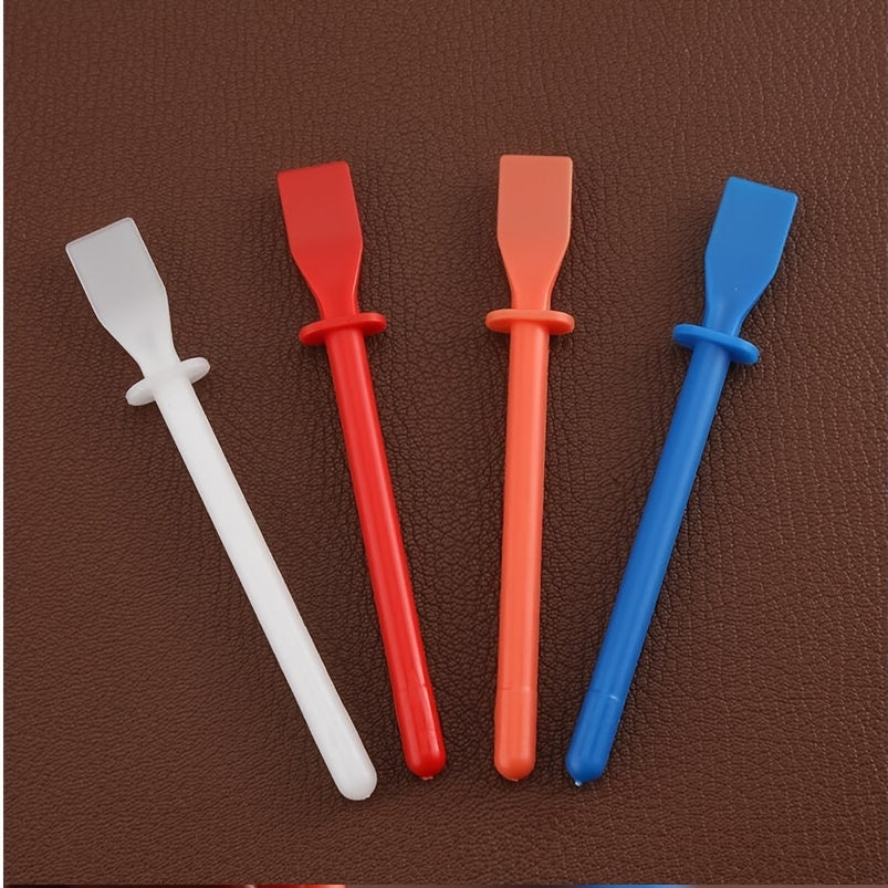Polypropylene Glue Smear Sticks Applicator Scrapers for DIY Art Craft
