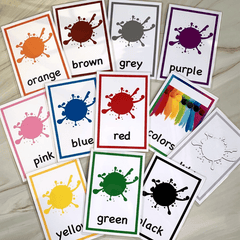 Waterproof Plastic Flash Cards for English Learning
