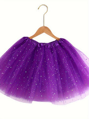 Girls Sequin Tutu Skirt Ballet Skirt 3 4y