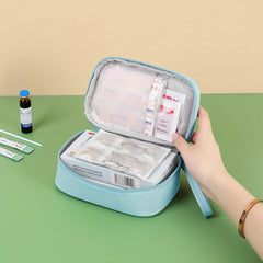 Portable Medicine Storage Box Emergency Pills Package Container