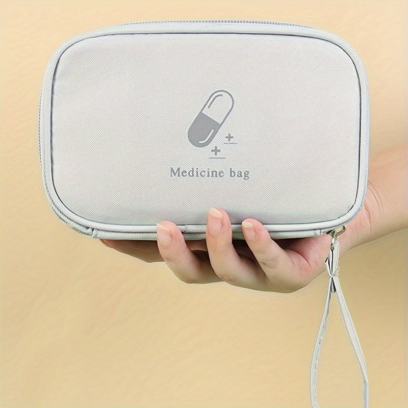 Portable Medicine Storage Box Emergency Pills Package Container
