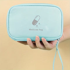Portable Medicine Storage Box Emergency Pills Package Container