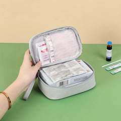 Portable Medicine Storage Box Emergency Pills Package Container