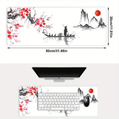 Non Slip Printed Mouse Pad Thickened Office Game Mouse Pad