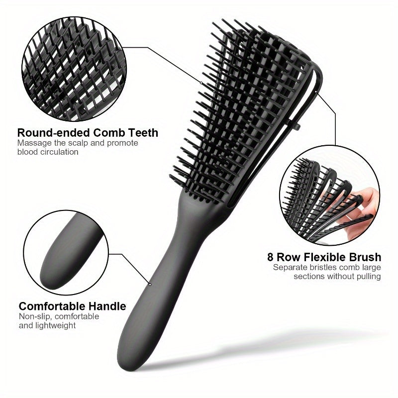 Hair Brush & Anti Static Comb For All Hair Types