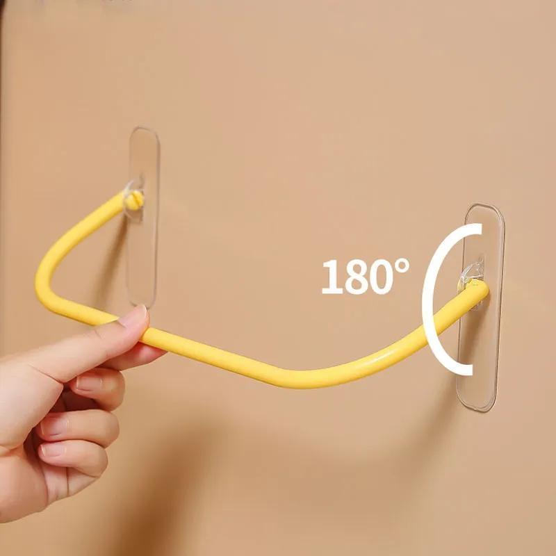 3pcs Punch Slipper Shelf Wall Mounted Shoes Storage Rack