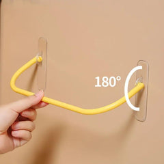 3pcs Punch Slipper Shelf Wall Mounted Shoes Storage Rack