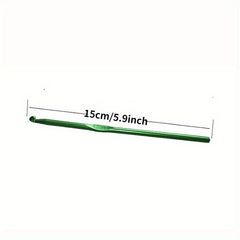 8pcs Colorful Aluminum Crochet Hook Set