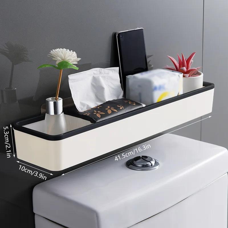 Bathroom Shelves Toilet Storage Cabinet Rack Wall Hanging Organizer