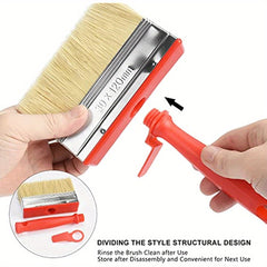 Industrial Plastic Coating Paint Brush Long Hair Wall Decoration Tool