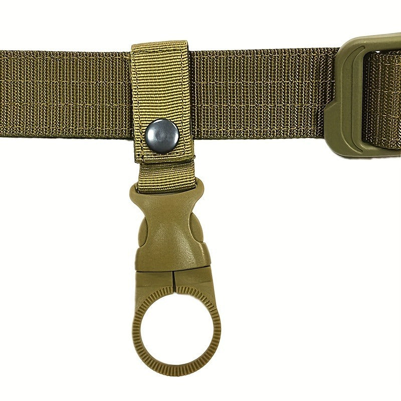 Nylon Keychain Water Bottle Clip Backpack Hanging Key Chain Cup Holder