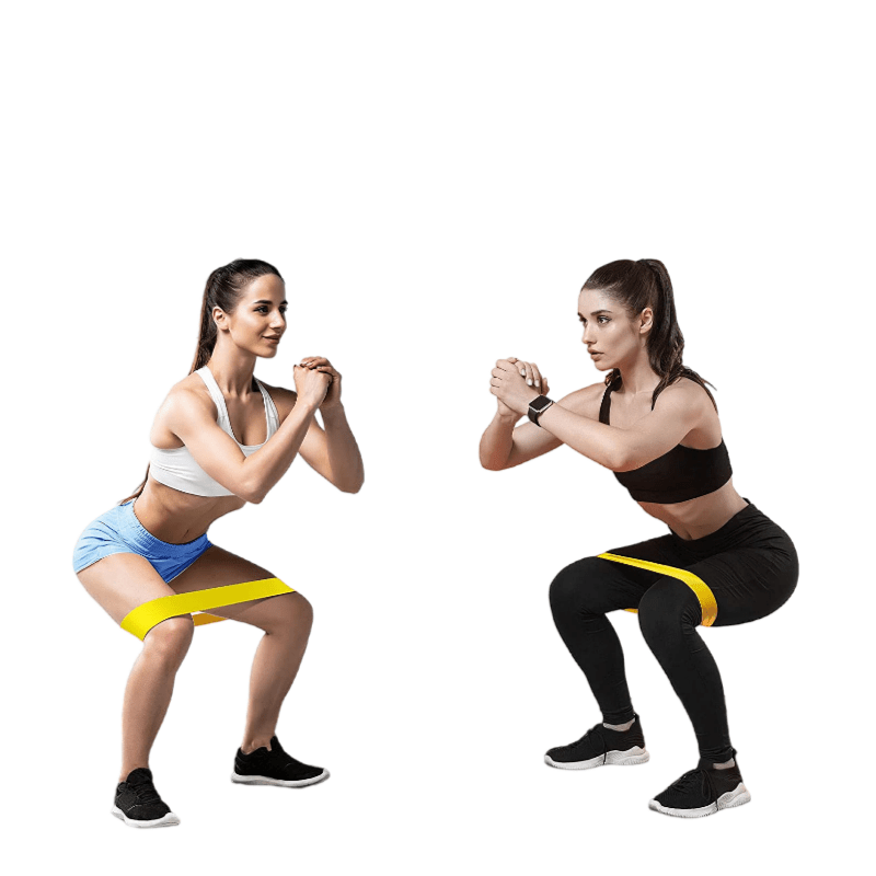 5pcs Yoga Resistance Bands Hip Strengthening Pilates Equipment