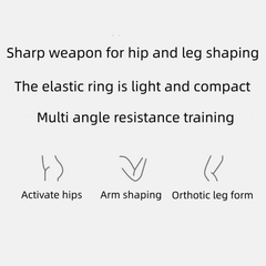 5pcs Yoga Resistance Bands Hip Strengthening Pilates Equipment