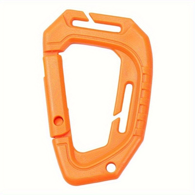 Durable D Shaped Carabiner Keyring for Backpacking