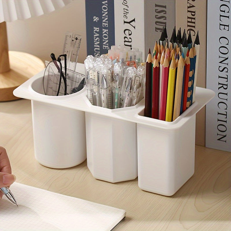 Desktop Storage Box Hangable Pen Cup Pen Organizer