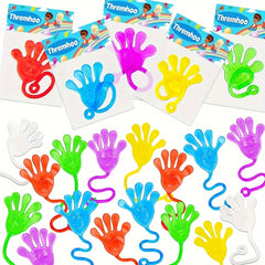 10pcs Elastic Sticky Palm Climbing Wall Vent Palm Large Prank Toy