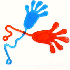 10pcs Elastic Sticky Palm Climbing Wall Vent Palm Large Prank Toy