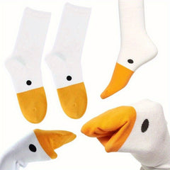 Goose Game Socks Funny Unisex Cotton Casual Socks