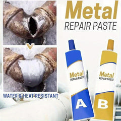 20 50 100g A B Metal Repair Paste Glue Heat Resistance Welding Adhesive