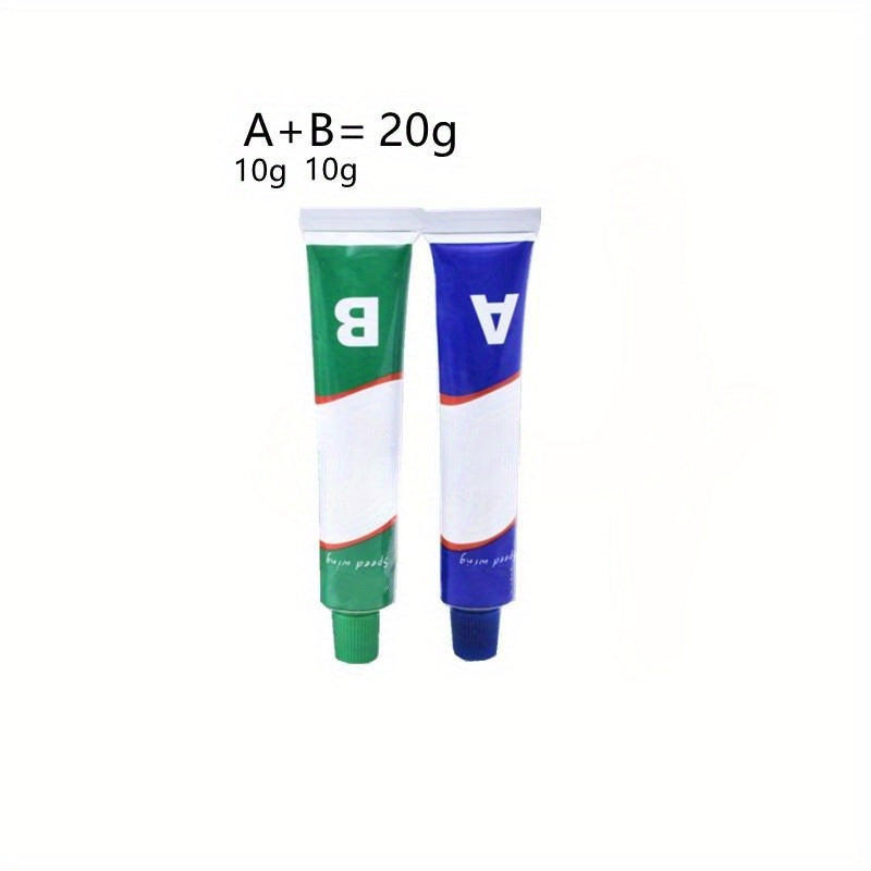 20 50 100g A B Metal Repair Paste Glue Heat Resistance Welding Adhesive