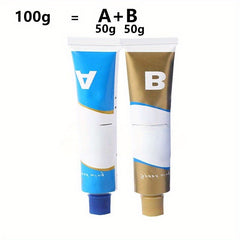 20 50 100g A B Metal Repair Paste Glue Heat Resistance Welding Adhesive