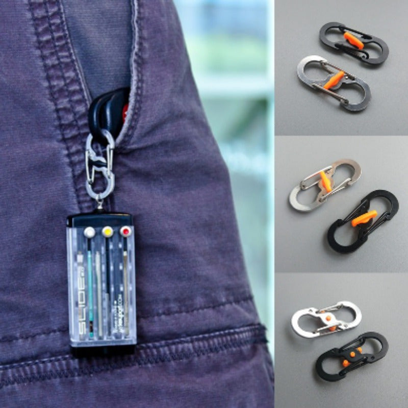 S Buckle Keychain Mini Quick Hanging Buckle