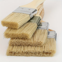 2pcs Thickened Wooden Handle Paint Brush BBQ Brush