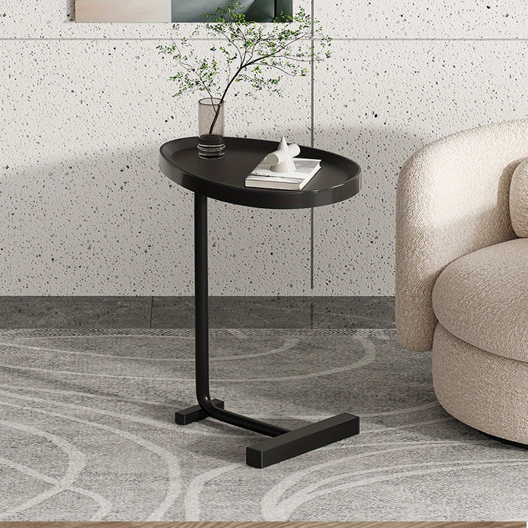 Golden Small Coffee Table Side Table Corner Table Bedside Table Living Room