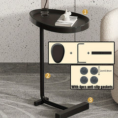 Golden Small Coffee Table Side Table Corner Table Bedside Table Living Room