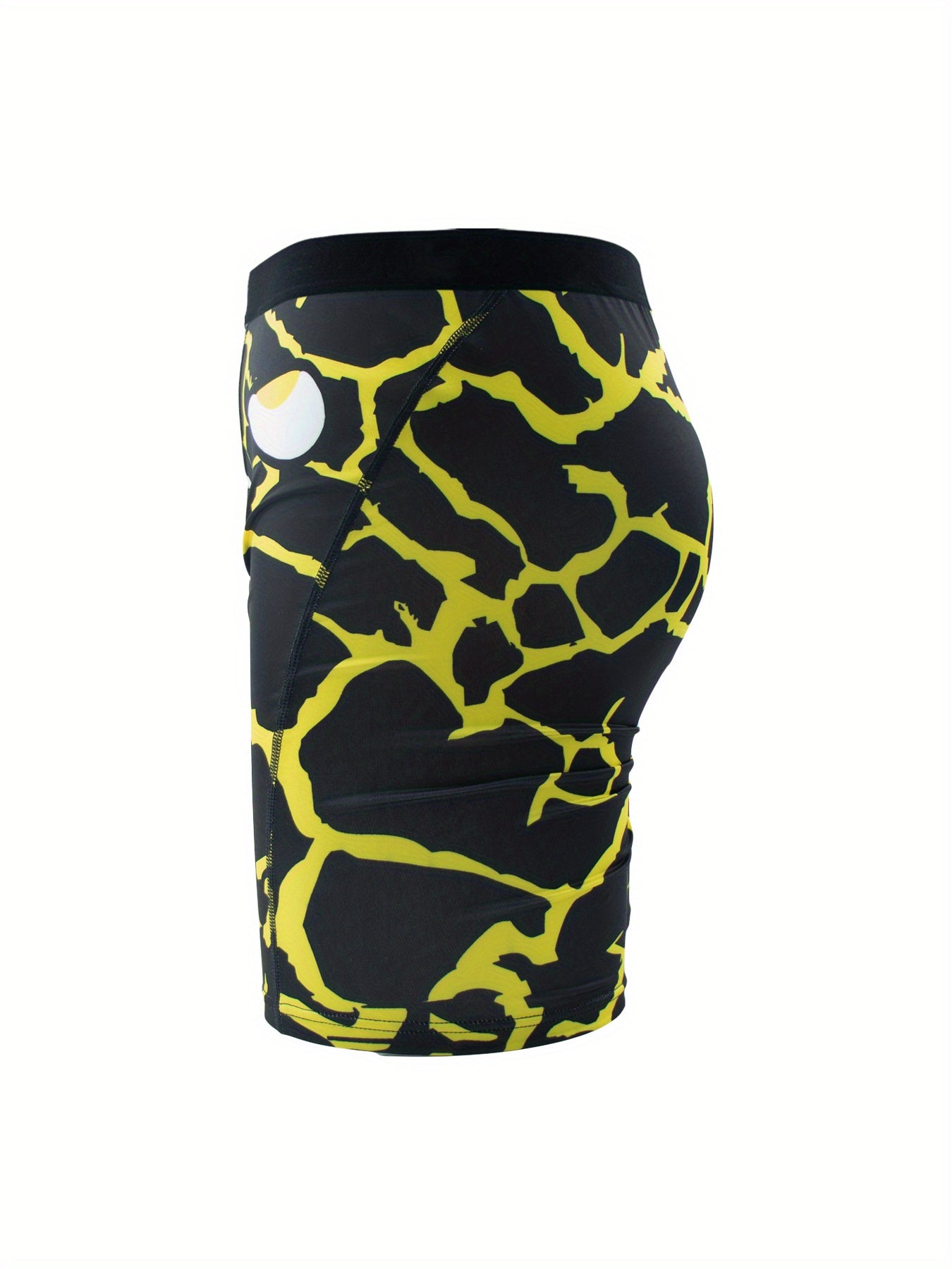 Geometry Pattern High Stretch Boxer Briefs for Men
