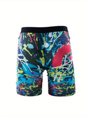 Graffiti Pattern Men's Boxer Briefs