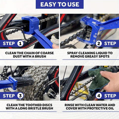 Bike Chain Cleaning Brush - Maintenance Accessory