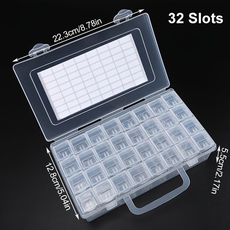 Clear Storage Box for Diamond Painting Beads