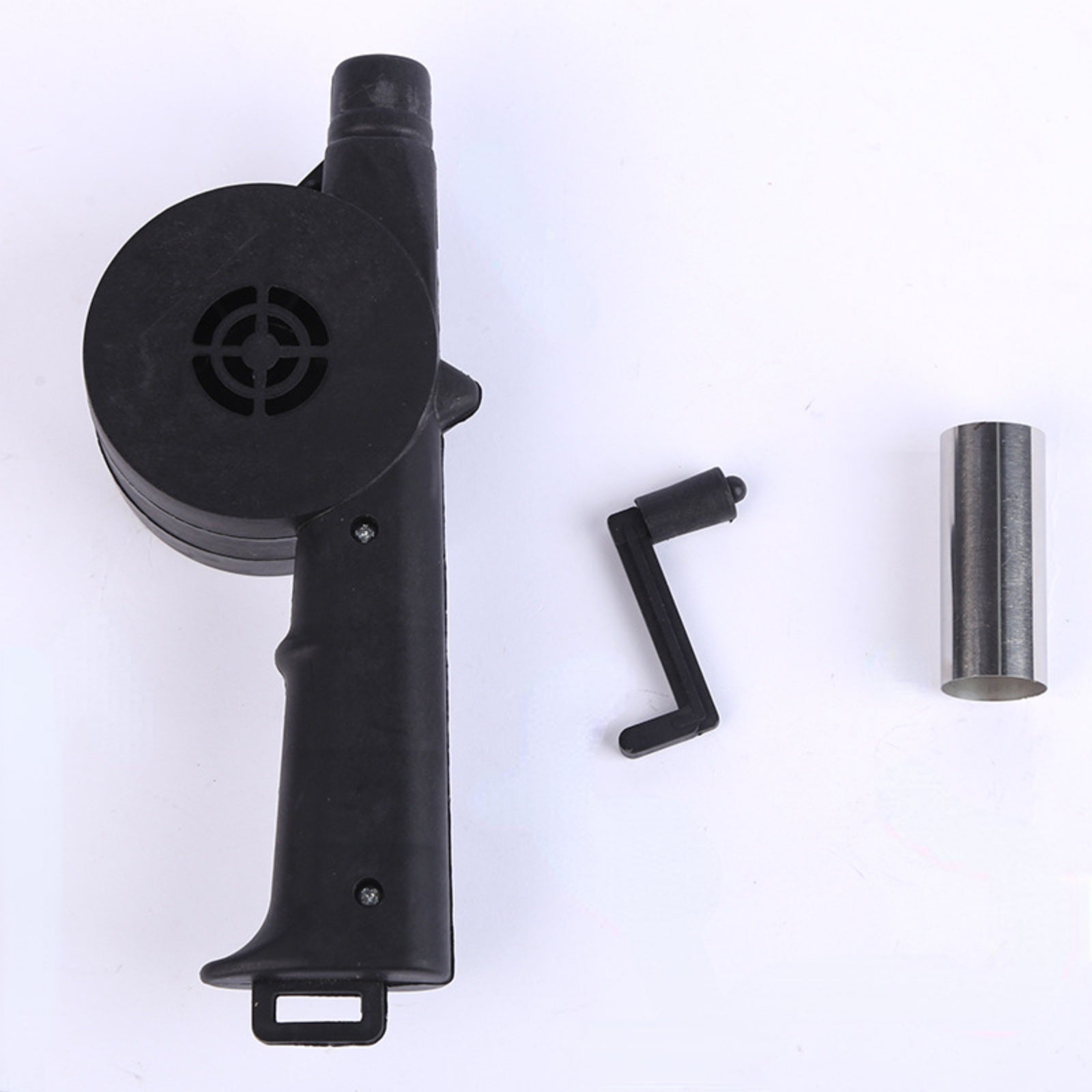 BBQ Fan Air Blower Fast Fire Starter Hand Crank for Outdoor Cooking