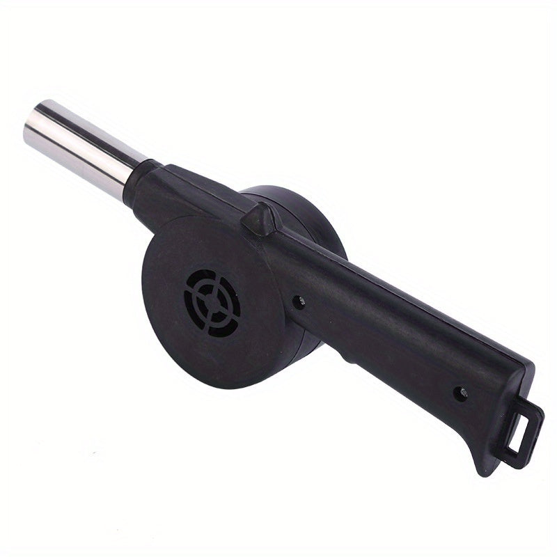 BBQ Fan Air Blower Fast Fire Starter Hand Crank for Outdoor Cooking