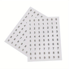 840pcs Round Label Stickers 0.9 Marking Sorting Number Stickers