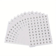 840pcs Round Label Stickers 0.9 Marking Sorting Number Stickers